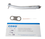 Турбинный наконечник COXO CX207-B1 без света, кнопочная фиксация бора